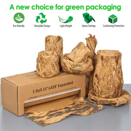 Eco-friendly Kraft Paper Protective Wrapping Cushion Paper